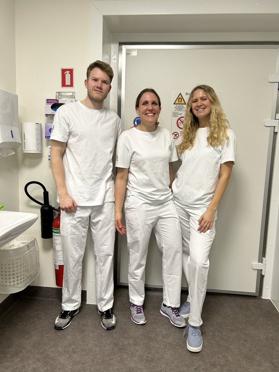 Finally! 80 completed fMRI experiments 🍾🤓🥳 Thank you Frederikke, Ludvig and Rasmus for substantial contribution + enjoyable afternoon/evening hours at <a href="/Rigshospitalet/">Rigshospitalet</a>. Stay tuned for results this year @UCPH_BRIDGE @BiomedUCPH <a href="/GPCR_ucph/">GPCR_ucph</a>