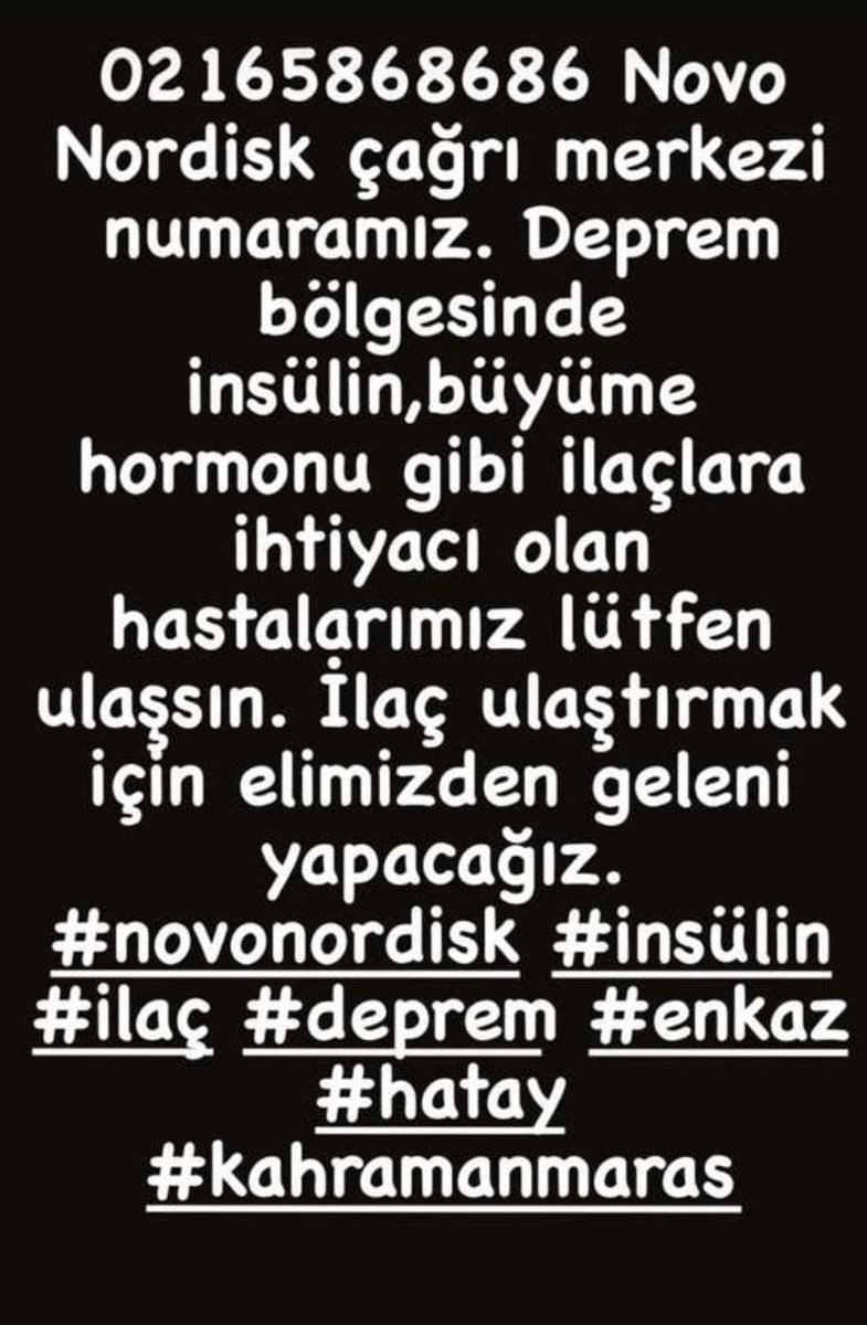 LEVOBALIM's tweet photo. İnsülin ihtiyacı olanlar için direkt firmadan gelen bilgi teyitli https://t.co/uJ6OXTEPtP
