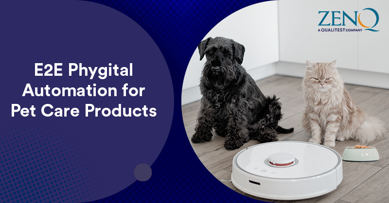 For one of our clients, offering a range of #smartpetcare products and services, ZenQ helped them automate their entire regression test suite across all products. This was done using a robotic arm-based Phygital automation solution. Read more zenq.com/case-studies/e…
