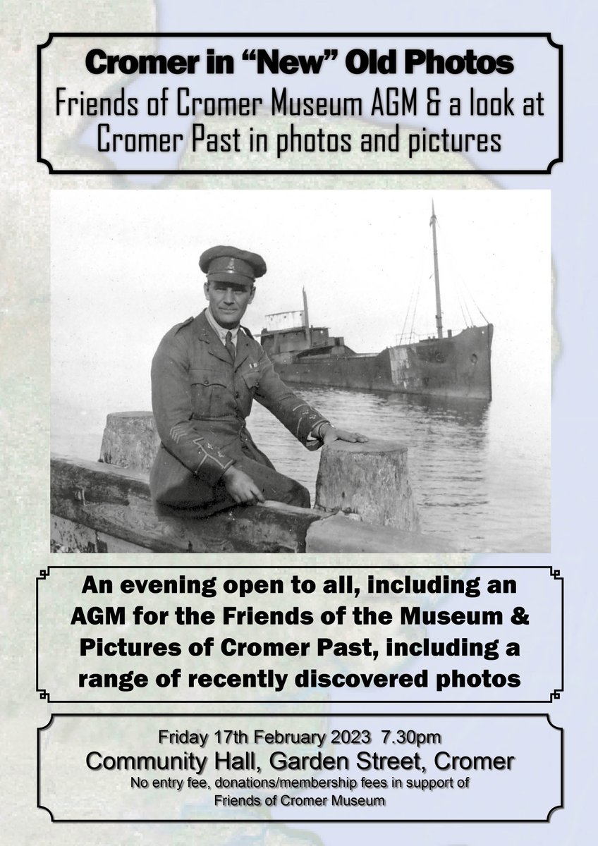 A date for your diary, Friday 17th February... including 'recently discovered photos'!