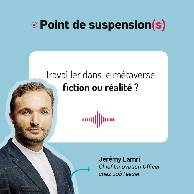unedic's tweet photo. 📢 Le nouvel épisode de #PointdeSuspensions est en ligne !
➡️ Au programme, on parle de #metaverse et d'innovation #RH pour comprendre les impacts de cette technologie sur le monde du #travail.
Les réponses au micro de @Lea_Lejeune, accompagné de l'expert @JeremyLamri👇