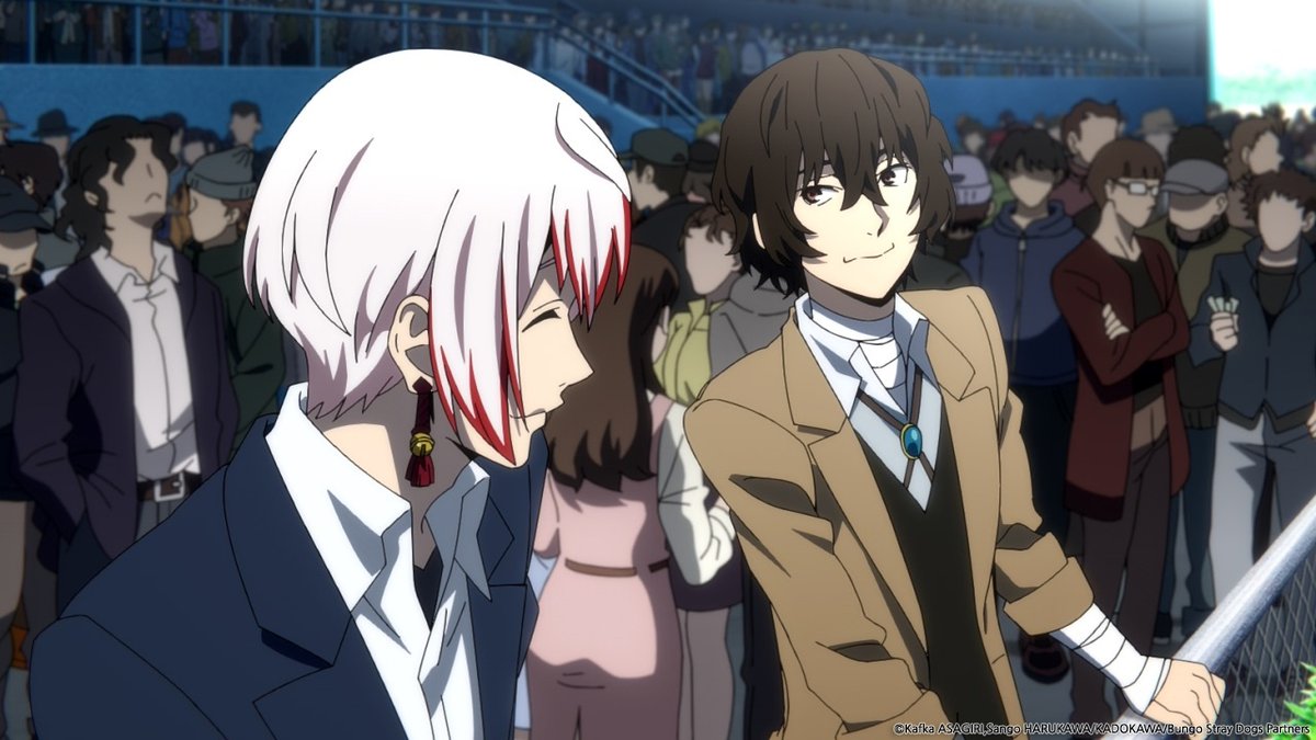 [애니플러스 2/9 23:00 방송 『문호 스트레이독스 4기』 제43화 "비극의 일요일"] -흉악한 범죄자인 푸시킨과 표도르를 붙잡은 공로로 무장 탐정사는...