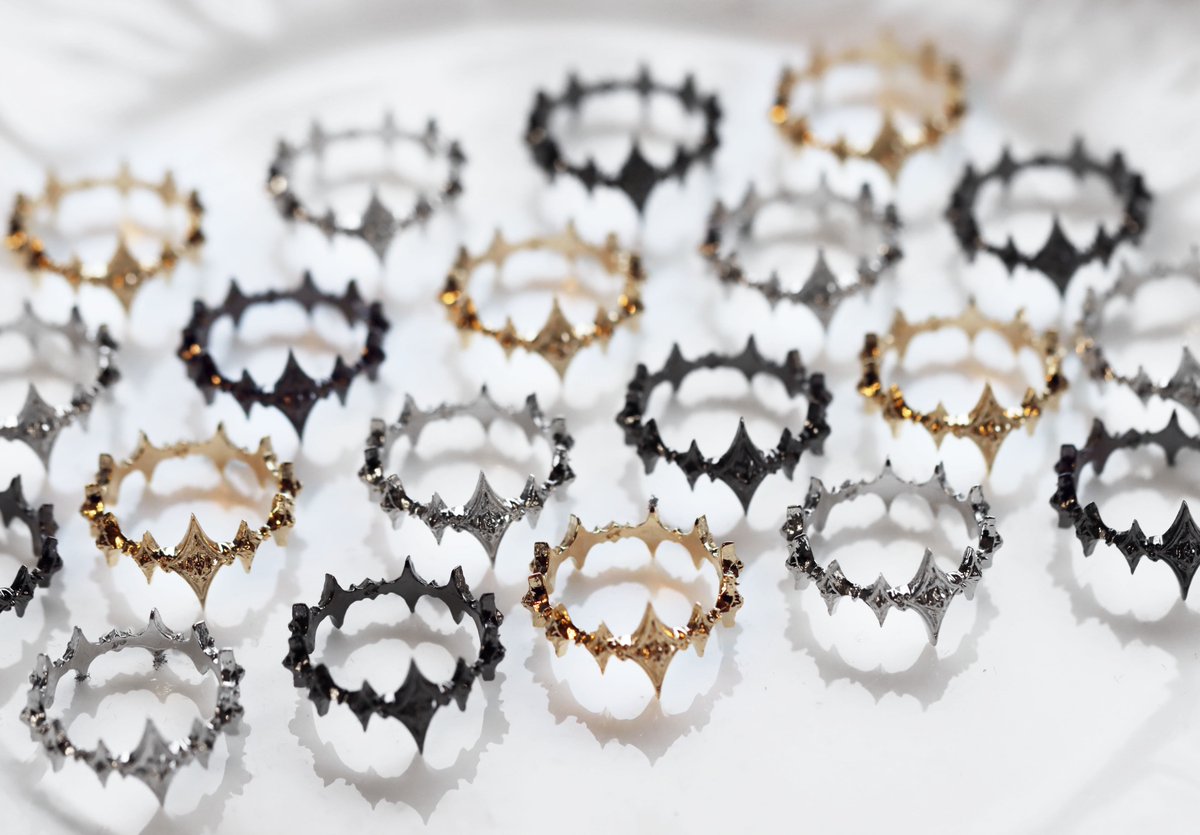 海福雑貨 W.無色 指輪 リング ティアクラウン W.無色さんの「ティアクラウンリング」👑 #海福雑貨 #雑貨屋 #ティア