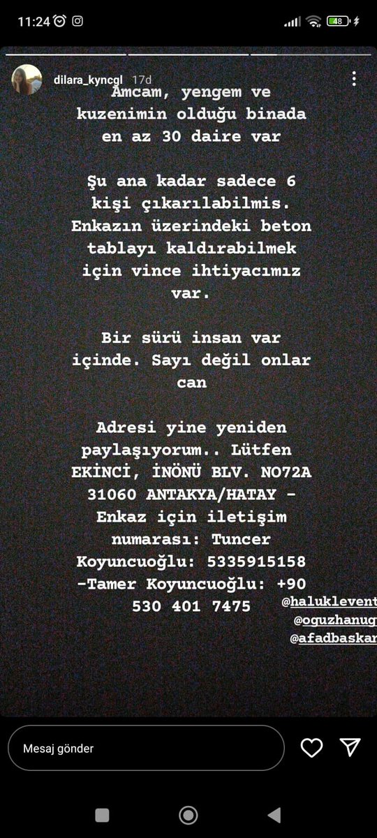 TTAgrup's tweet photo. #acil
HATAY ANTAKYA https://t.co/uM1jLn6eJM
