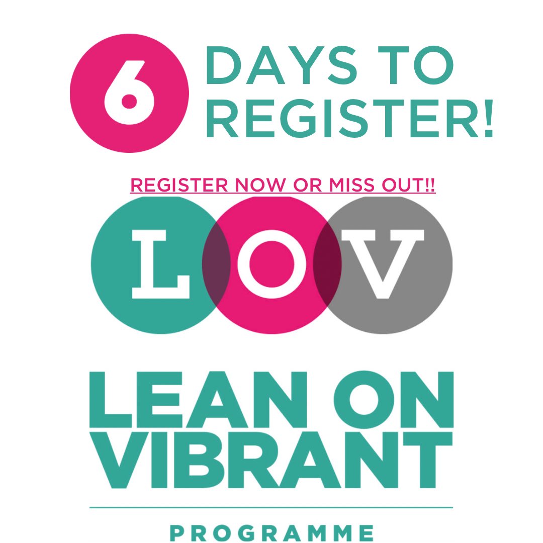 Head on over to vibrantaccountancy.co.uk/lov to register!