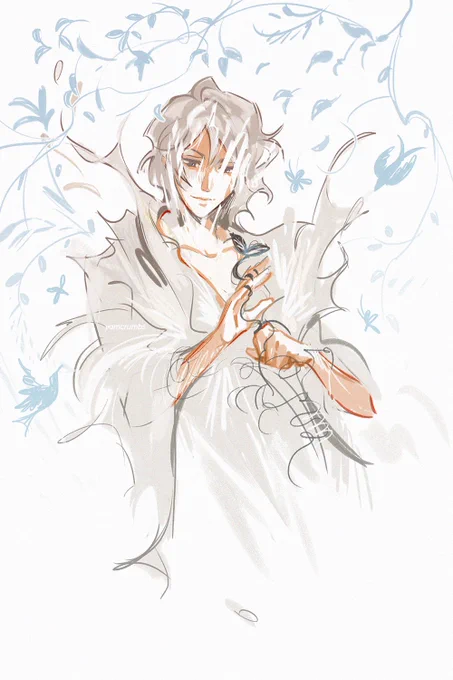 the gardener tending to his chosen sprout #twewy 