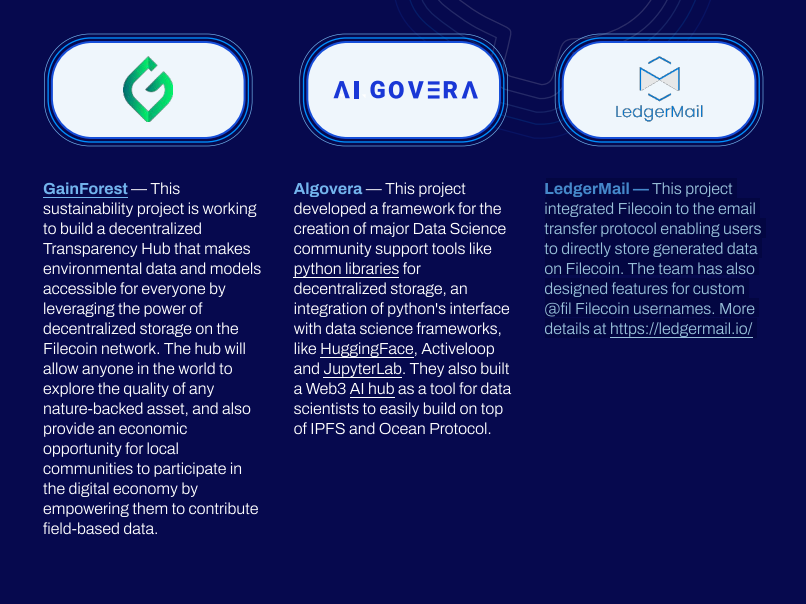 sxxfuture's tweet photo. In FY 2022, #FilecoinFoundation approved more than 150 grants πͺ to encourage developers πͺπ» to build in the decentralized web ecosystem π.
#IPFS
#Web3
#Filecoin
#blockchain https://t.co/nrd6J8439d