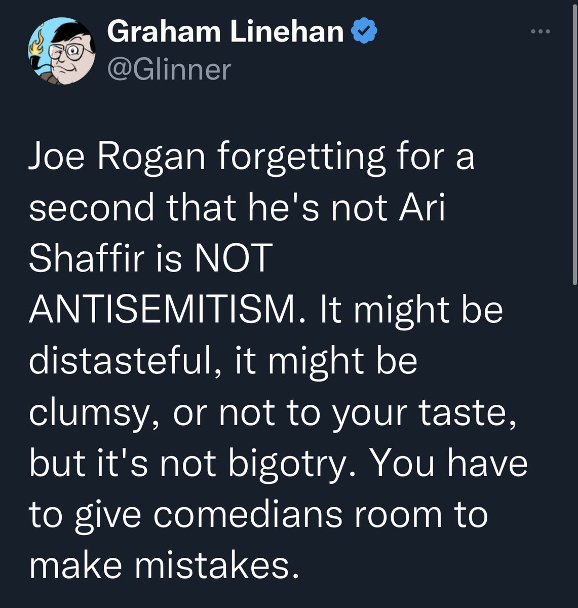 Graham Linehan tweet media