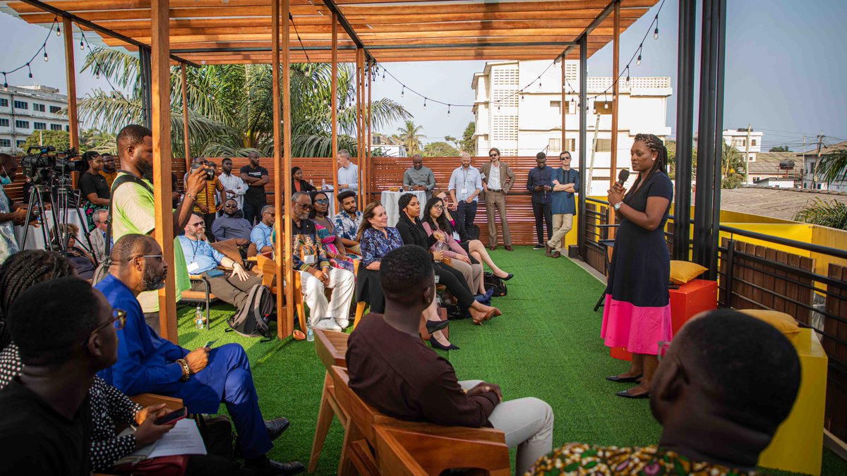 The @GPatState Partnership Opportunity Delegation is connecting U.S. companies with 🇬🇭 innovators. This networking event with @ImpactHubAccra introduced Ghanaian entrepreneurs to potential partners. #USinGhana