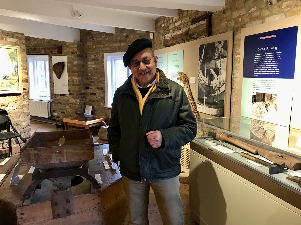 Thanks to Wimbledon Windmill trustee Asif Malik for taking ⁦<a href="/Annareporting/">Anna O'Neill</a>⁩ round today for our Breakfast Show!