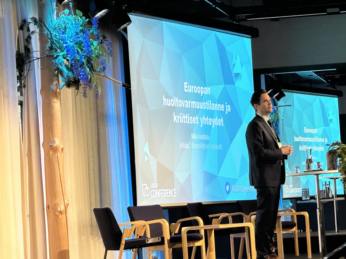 Maroseism's tweet photo. Listening âŠ@MikaAaltolaâ© ! #logyconference #2023 #Helsinki #FinlandiaTalo https://t.co/zHrLg5yEZf