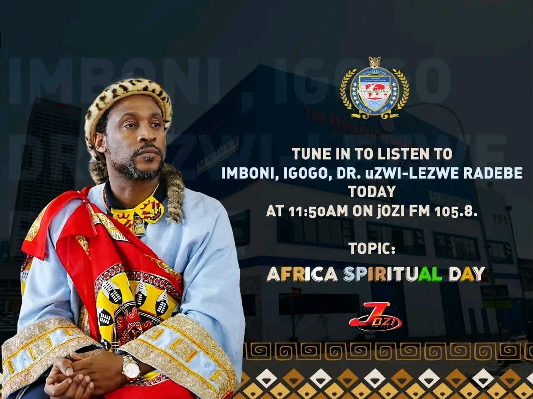 Xhosa35176379's tweet photo. Please do make sure to tune for more insight on what African spiritual day is all about https://t.co/LXroKo0X0w