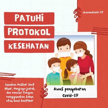 Tetap patuhi Prokes untuk jaga kesehatan