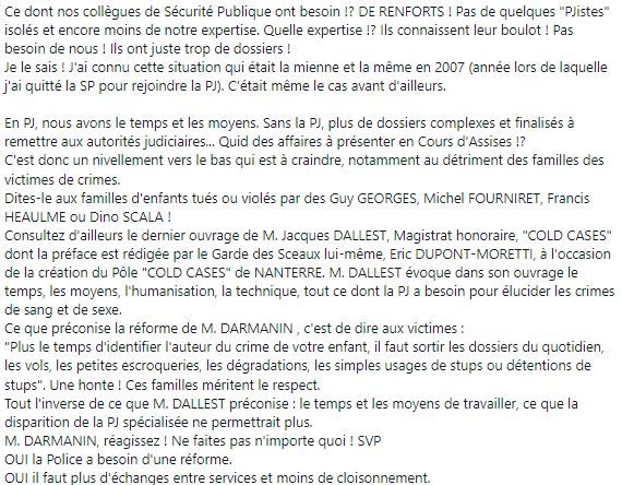 PJ_un_jour's tweet photo. Message d'un Péjiste. Qui résume beaucoup de choses. Et c'est très bien dit. Sans excès. Juste factuel. https://t.co/TNSGhRws6g