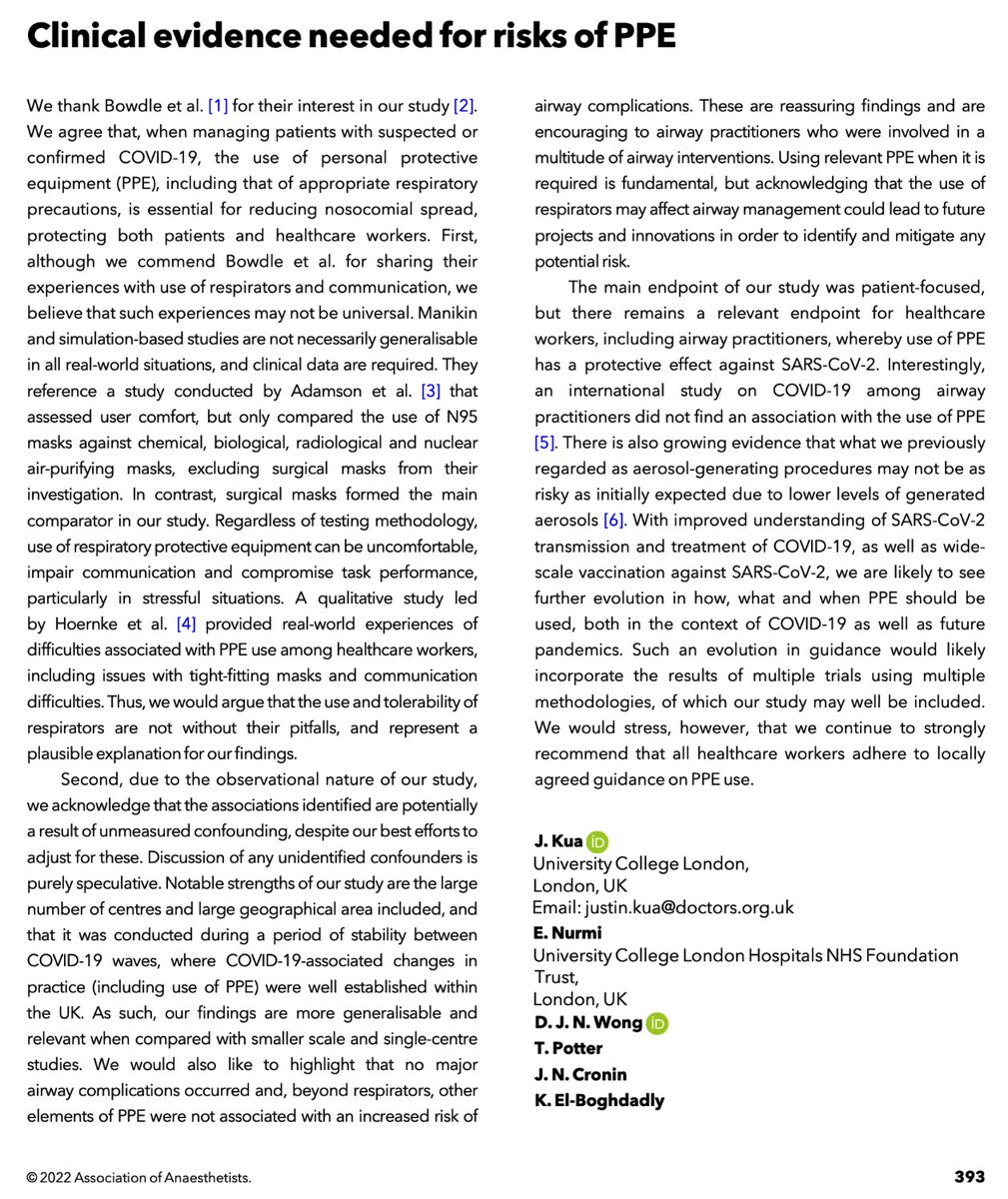 On Twitter Clinical Evidence Needed For Risks Of PPE on-twitter-clinical-evidence-needed-for-risks-of-ppe