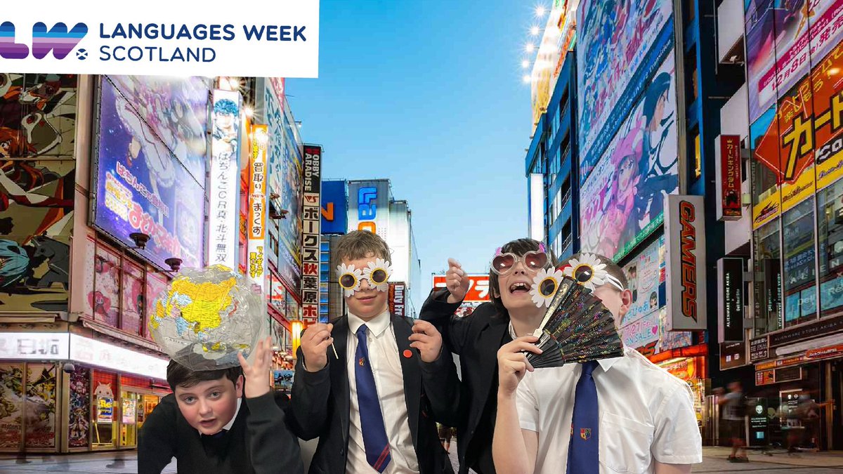 Throwback to our celebrations 🥳 for <a href="/LangsWeekScot/">Languages Week Scotland</a> last week. Pupils travelled to lots of destinations. Can you guess where? 🤔🌍✈️ (3)