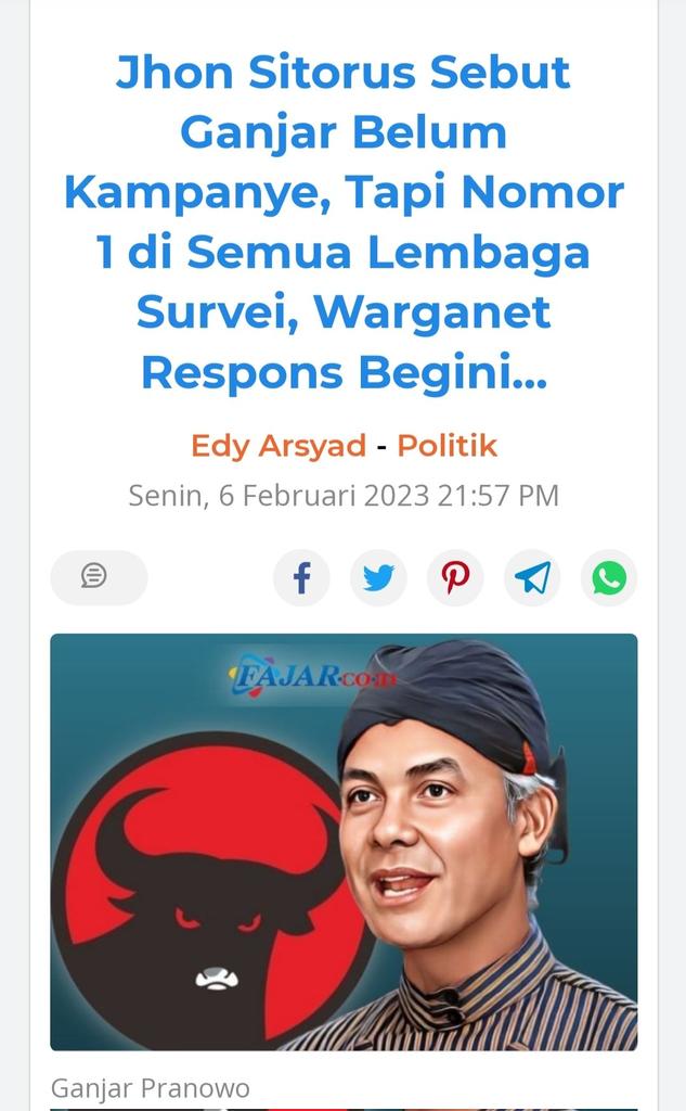 Mantap
Gaspoll
#GanjarPranowo 
#IndonesiaMaju