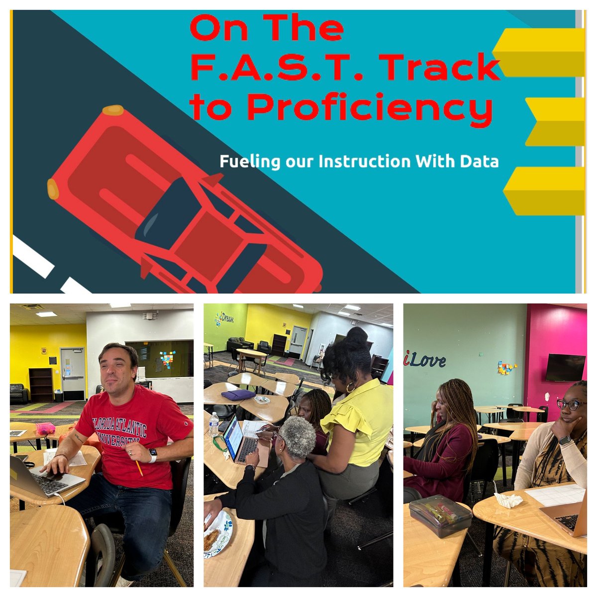 jshaunefit's tweet photo. The High School Literacy Team showing teachers how to fuel their instruction with Data by drilling down in Power Bi to target students. We love it when teachers have an "Aha" moment! @trydiggs @lisagarcia_lisa @AnneKnight4Edu @yvonnettecmdcps https://t.co/53dYSjcwm2