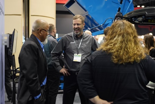 HarperTurf's tweet photo. Day 1 at @GCSAAConference was all smiles!! We're ready for Day 2, swoop by and check out the Hawk and the sneak peek of our newest #HarperHawk #HarperTurfEquipment #GCSAAConference #GCSAA2023 #Florida #cleanerfasterharper #turfmanagement #turftwitter #turf #turfgoals #turflife https://t.co/CaMJ0CzCYW