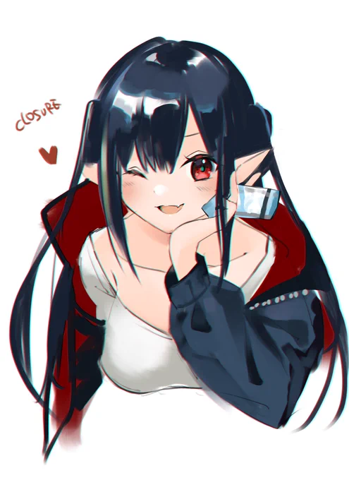 クロージャかわいい #アークナイツ版深夜の真剣お絵かき60分一本勝負 