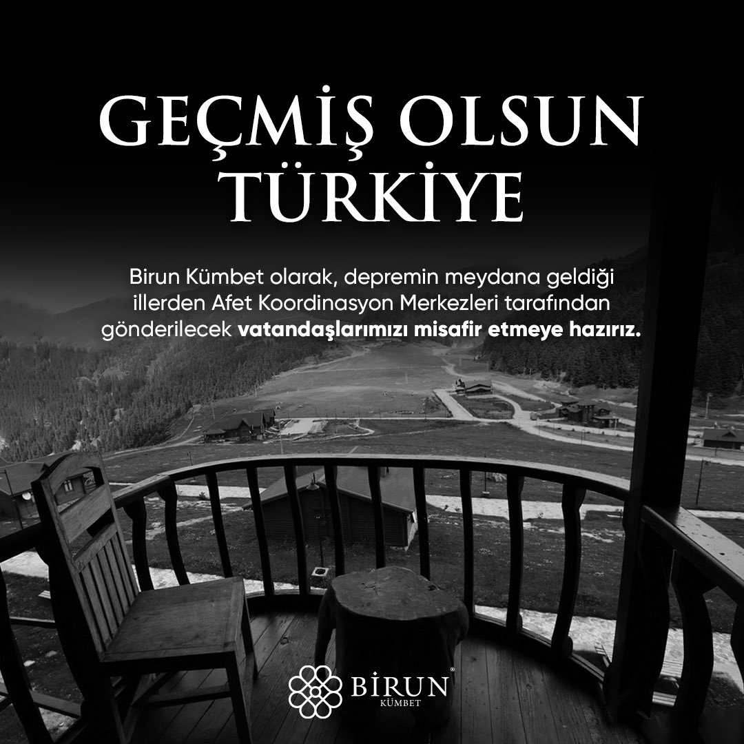 Birun Kümbet olarak deprem bölgesine destek vermek için elimizden geleni yapıyoruz. #GeçmişOlsunTürkiye #AlbayrakGrubu #BirunKümbet