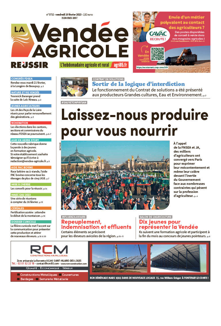 [EditionAbonné] Consultez dès à présent la #VendéeAgricole numérique de la semaine : agri85.fr/V4/votre-vende…