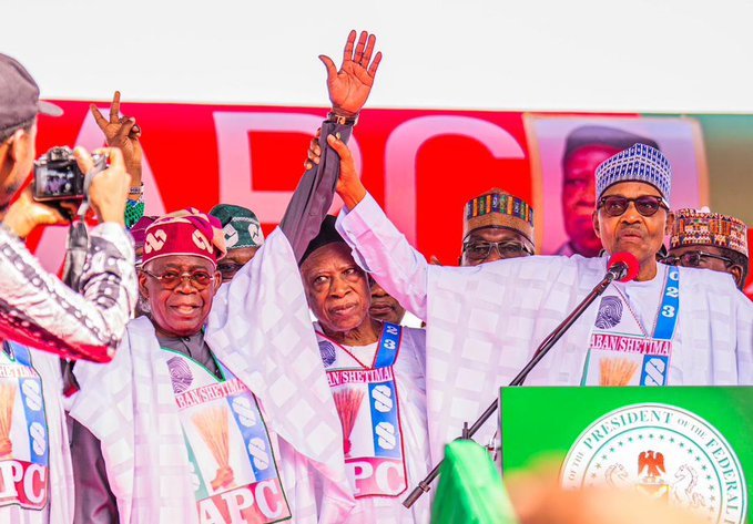 NextBullet03's tweet photo. Bola Ahmed Tinubu will be the next President of the Federal Republic of Nigeria, insha Allahu. Ameen Ya Rabbul Aalamin. @GRiv69020224 @dearSammy03 @IamTbam @NextBullet03 
#BATWeNeed #BATWeNeed  #BATWeNeed #BATWeNeed #BATWeNeed #BATWeNeed https://t.co/zJj1gyB0Jd