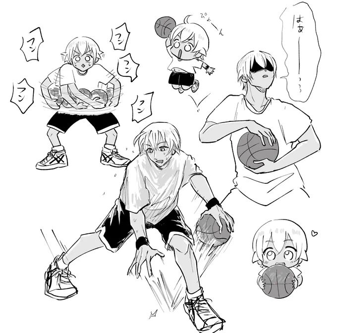 🏀れいくんバスケもうまそう 