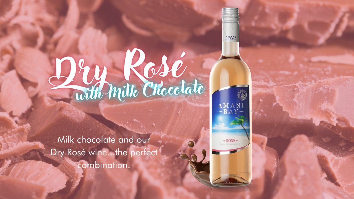 amani_bay's tweet photo. Here’s a few of our favourite wine and chocolate pairings to make your Valentine’s Day even sweeter!🥰
#AmaniBay #AmaniBayWines #valentinesdayloading #monthoflove #chocolateday #wineandchocolatepairing #PamojaAmani #valentinesday #galentinesday https://t.co/7OQJKOOfoP
