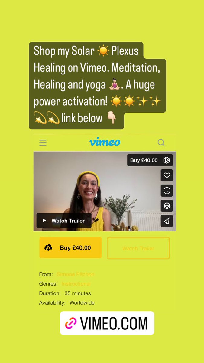simone_healer's tweet photo. Solar ☀️ plexus Healing on Vimeo. 

Link: https://t.co/8YqGfWt8Cs

#reiki #reikimaster #yoga #meditation #Affirmation https://t.co/M17C9B8SyX