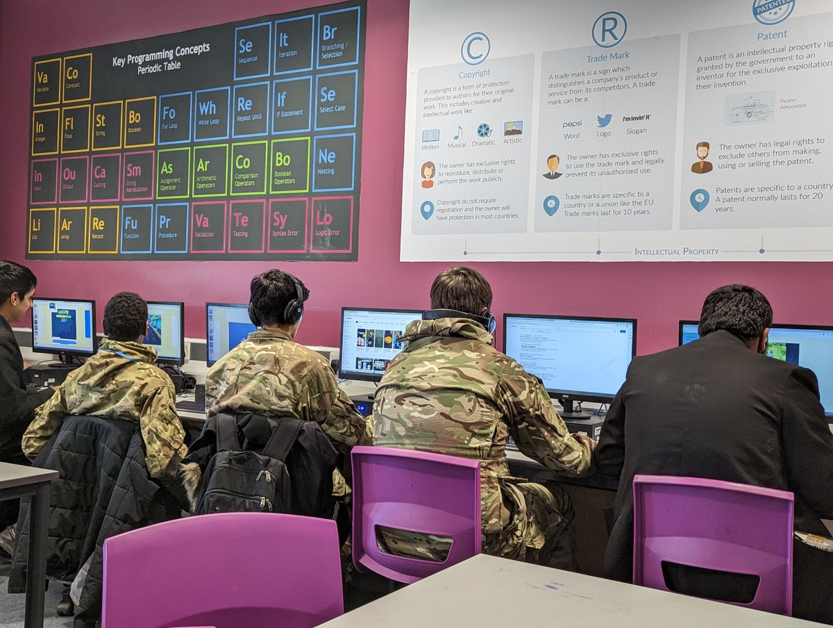 ComputingEssa's tweet image. Just a few of our students enjoying Computer Club Thursday/Friday lunchtimes @EssaAcademy 😃just one of the many extra curricular clubs @ComputingEssa &amp;amp; @EssaBusiness are running this year