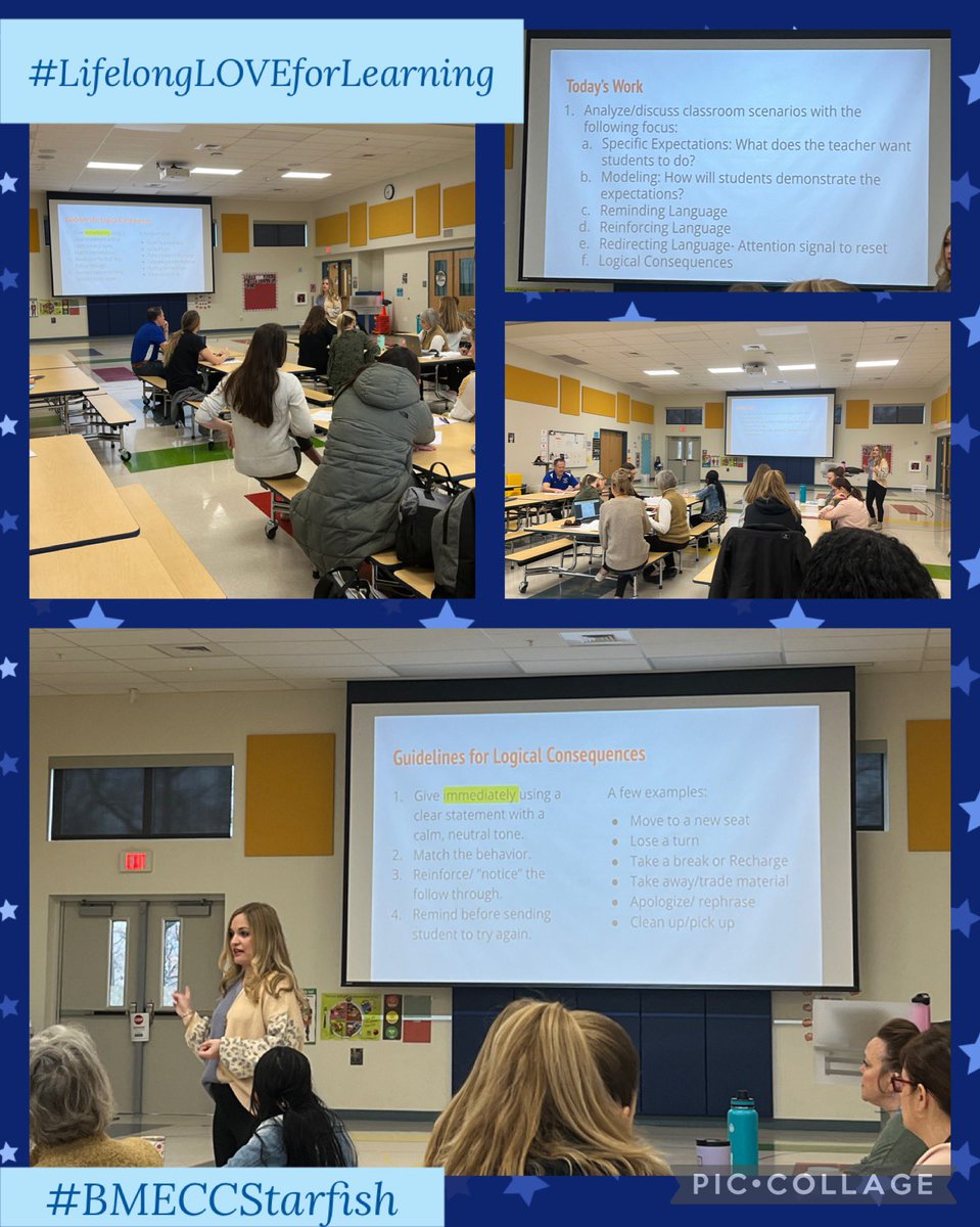 TCalhoun115's tweet photo. Spending the morning focusing on Teacher Language. Our core value of a Commitment to Growth &amp; Lifelong LOVE for Learning@in action! @BMECCStarfish @AppoSchools 💙🌟💚💛 https://t.co/elYsRpXDgr