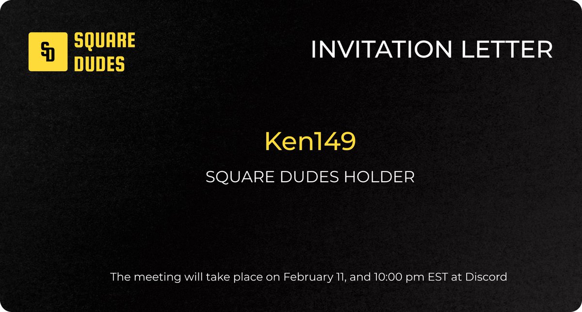ken149's tweet image. @squaredudesNFT 

I will definitely join, wanna hear about the plan and new roadmap, bouncing idea for the future of #WeSquare #HelloFuture 

#HbarNFTs #NFT #NFTCommunity 
#HBARbarians #HBAR $HBAR