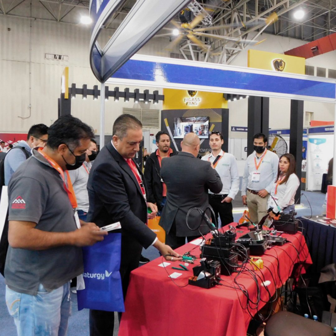 JBCTools's tweet photo. Here we are at @expomanufactura 2023!
Come visit us! 📍 Booth 1738
#cintermex #electronics #engineering #event #expomanofactura #handsoldering #JBCtools #mexico #nuevoleon #soldering #rework #solderingtools https://t.co/yjFN6HSUVJ