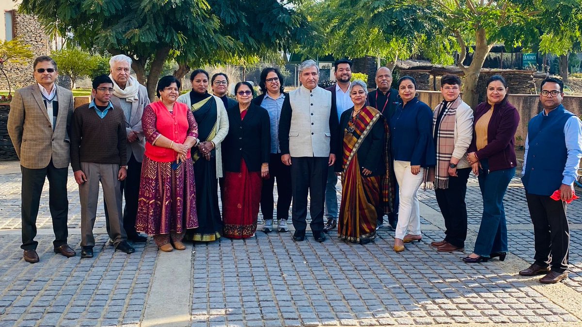 niituniversity's tweet photo. Principals of prominent #schools in #Jaipur #schools participated in the Educators' Conclave at NIIT University on 5th Feb.
#NIITUniversity #EducatorsConclave #BeNUton https://t.co/ggdcARdkKI