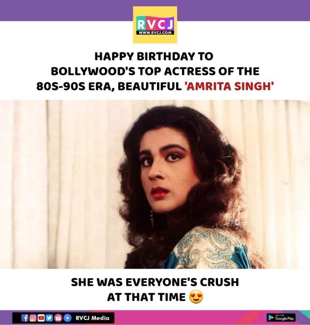 Happy Birthday Amrita Singh!     