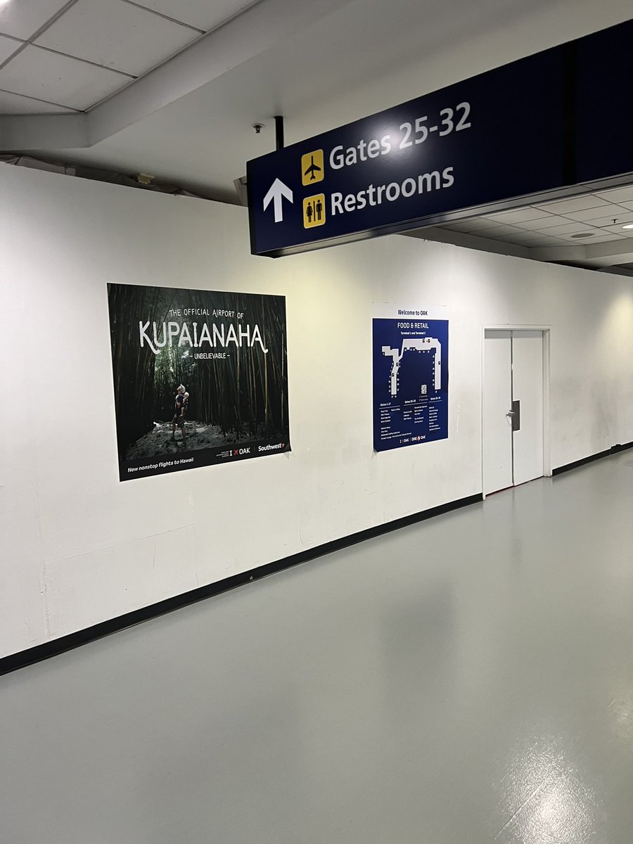 brian wentzel (@2point03) on Twitter photo Hey <a href="/IFlyOAKland/">Oakland San Francisco Bay Airport (OAK)</a> when are we going to finished the FoodService work.  It’s been years.. Hey <a href="/IFlyOAKland/">Oakland San Francisco Bay Airport (OAK)</a> when are we going to finished the FoodService work.  It’s been years..