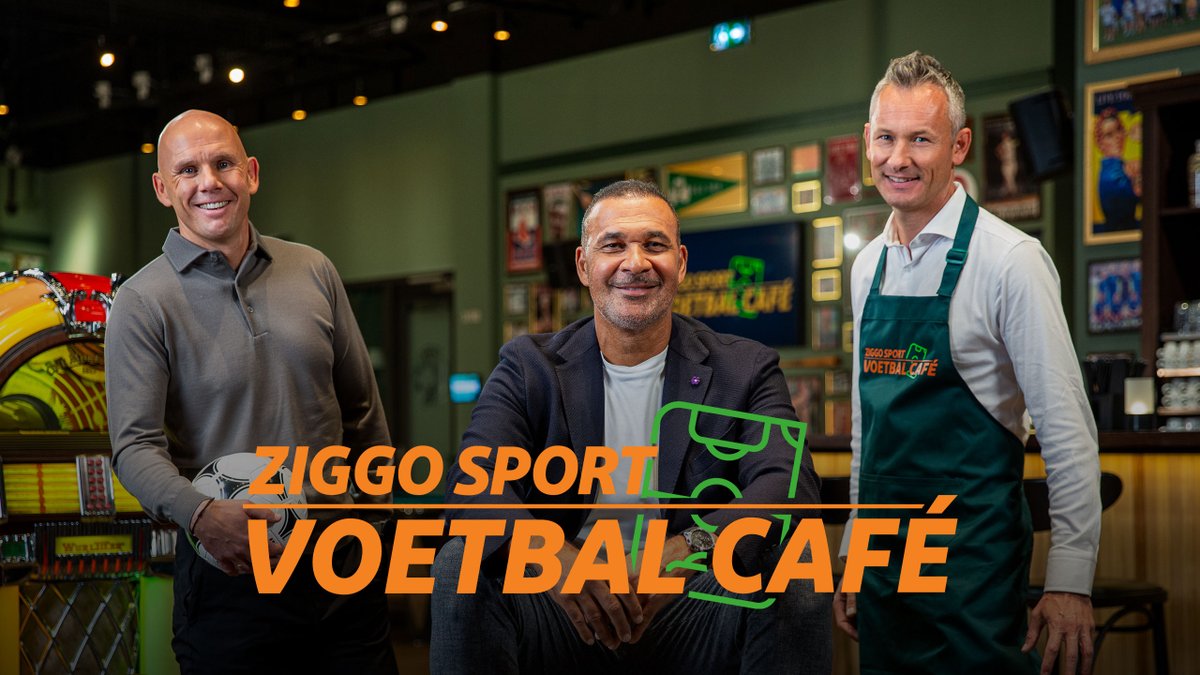Het Voetbal Café bijwonen? 🍻⚽️
Voor de uitzending van vrijdag zijn er nog plekken beschikbaar! 🙌

Deze week is het weer volop gezelligheid met <a href="/BasvVeenendaal/">Bas van Veenendaal</a>, <a href="/GullitR/">Ruud Gullit</a>, <a href="/Jmvanhalst/">Jan</a> &amp; <a href="/Touzani7/">TouzaniTV</a> 👊

Aanmelden? ↝ Check snel on.ziggo.nl/VoetbalCafe 📌

#ZiggoSport #VoetbalCafé