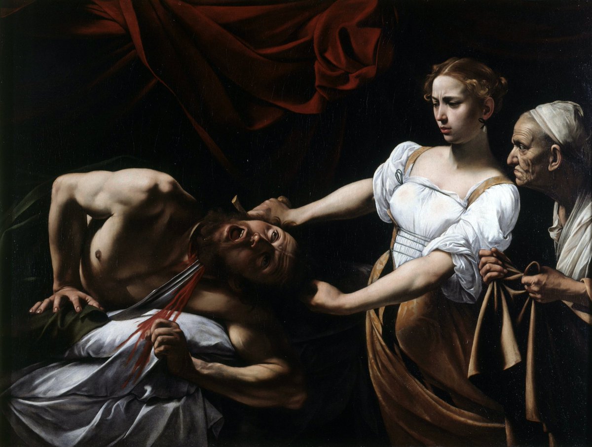 victoriamolcc's tweet photo. Voy a ir al grano.

¿Con qué versión de Judith decapitando a Holofernes os quedáis? Caravaggio o Artemisia Gentileschi.

Empiezo yo: Artemisia 🗡️ https://t.co/b2GwJUqzKM