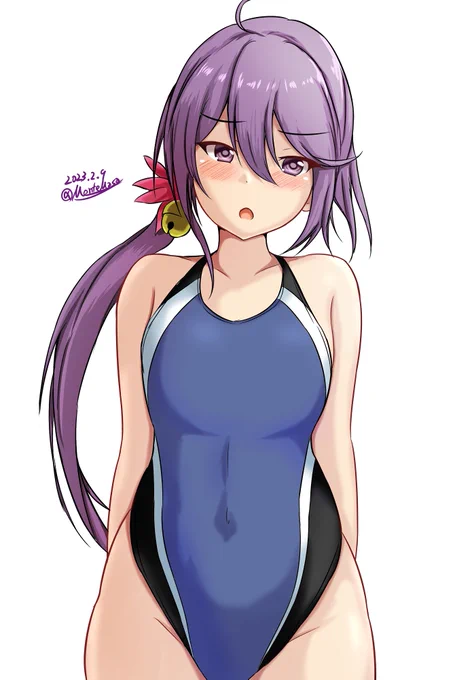 曙さん#艦これ版深夜の真剣お絵描き60分一本勝負#艦これ版真剣お絵描き60分一本勝負_20230209#曙 