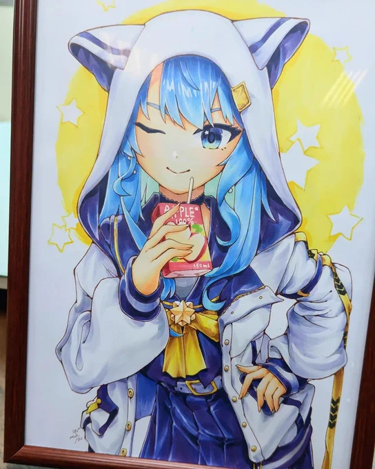 (*` v`*)~#ほしまちぎゃらりー #copic 