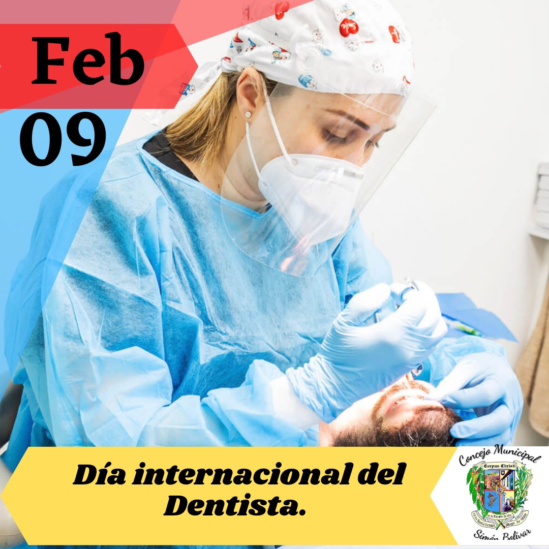 Concejosbyare's tweet photo. #Efeméride🗓| El #Feb09 Tal día como hoy 9 de febrero se celebra como día del dentista a consecuencia de la conmemoración del sufrimiento de una mujer cristiana perseguida en el siglo III, llamada Santa Apolonia.
#concejopálacalle
#SomosCaribe https://t.co/jkzrG58PGr