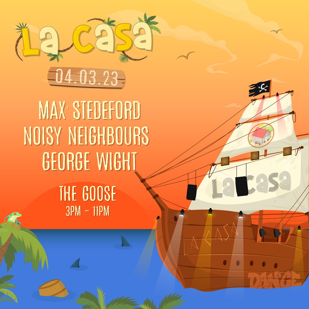 Oi Oi ! We’re back and setting sail🫡🏴‍☠️❤️‍🔥

Line up of good friends &amp; top shelf selectas !⚔️

Tickets are selling quick 🎟️

Be fast or be last…

ra.co/events/1651573