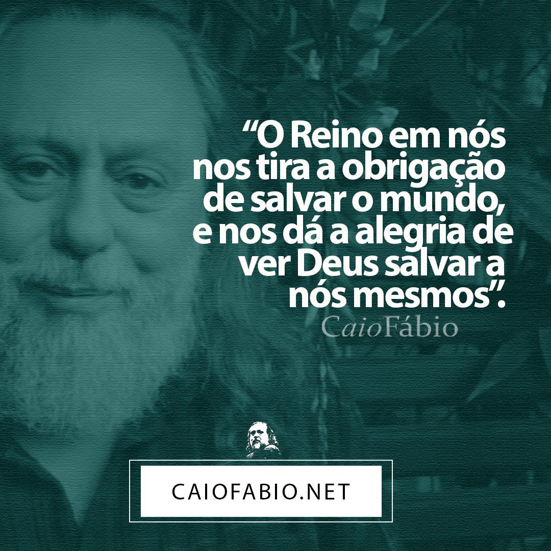 caiofabiovvtv's tweet photo. "E isto significa que o trabalho de Deus é uma obra infinda de entalhamento de Seu Filho em nós; de tal modo, que tudo o que apareça “fora” seja apenas e tão somente o resultado dessa gestação do reino no coração".
........
"ONDE ESTÁ O REINO DE DEUS?"  - https://t.co/3hR4PAettu https://t.co/zrPUNyO3bk