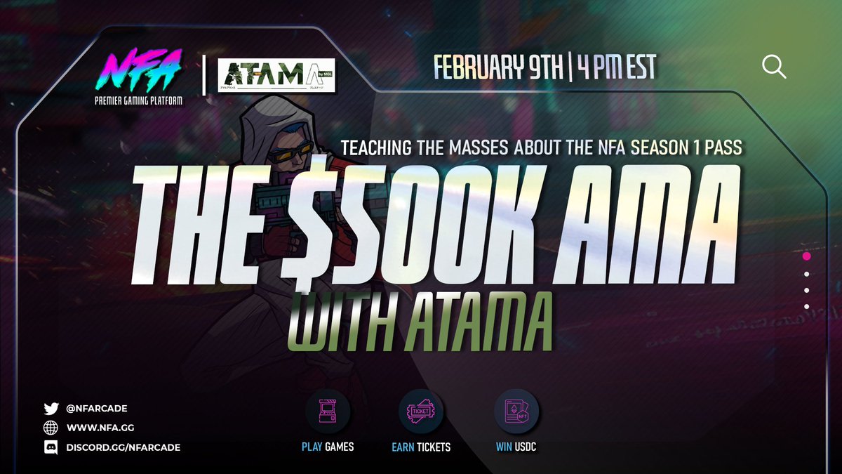 Join us at 4PM w/ <a href="/atama_nft/">Atama Chibi</a>  
100 $USDC Giveaway 👇
x.com/i/spaces/1rmGP…