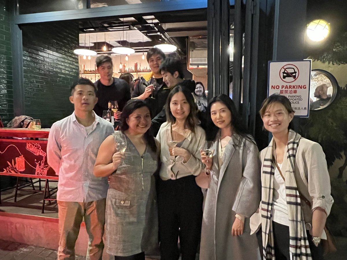 First #AlanDAO #Web3 Drinks in HK! Thanks for coming! 😊😊😊 #blockchain #crypto