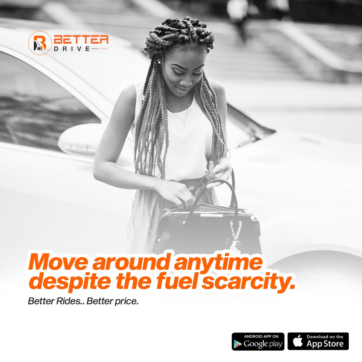 BetterDrive_'s tweet photo. Times are hard and moving around is tough. But that's got nothing on us. We've got your back wherever you want to go and whenever you want to go.

#uber #taxi #rideshare #driver #cars #travel #transportation  #transport #business #car #transit #car #quality #ibadan #betterdrive https://t.co/FzSauhmLj1