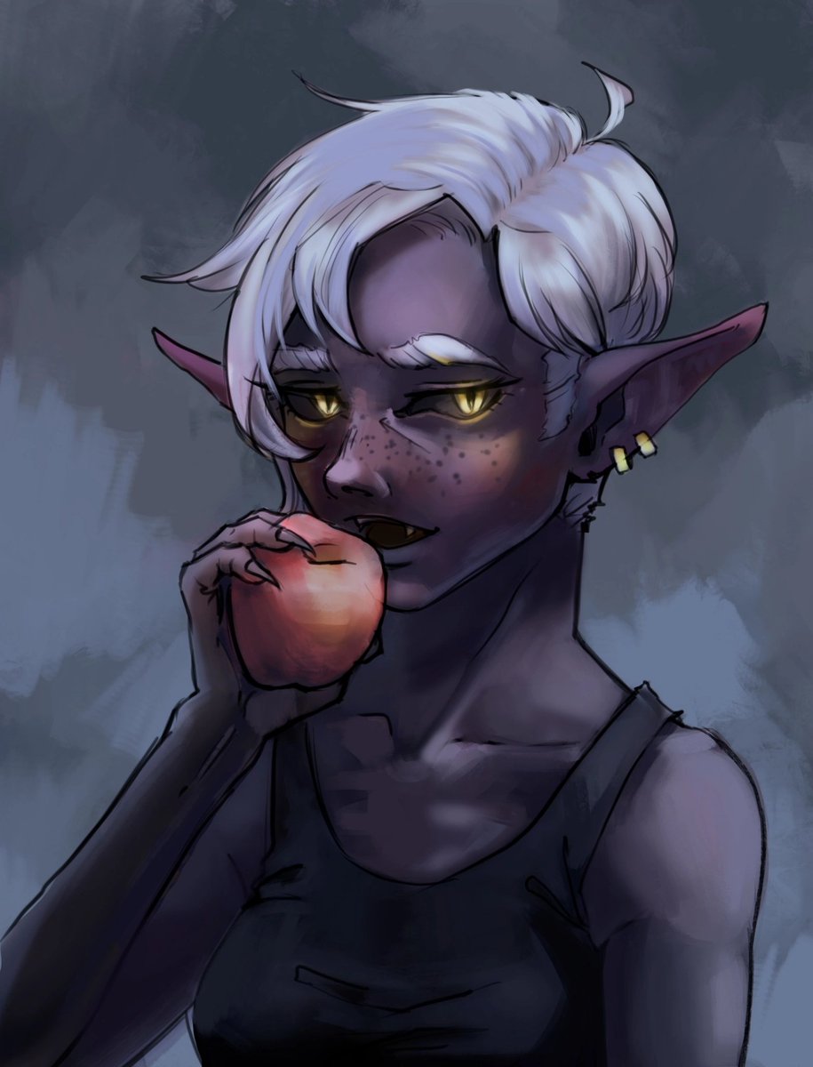 oxmid_'s tweet photo. Симпотный дроу из реквестов 
#DnDcharacter #dndart #DnD https://t.co/ygSsWaOQ9T