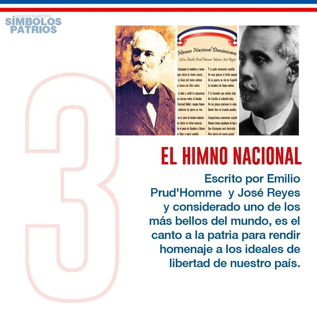 Como dominicanos, es nuestro deber  respetar y cuidar los símbolos patrios  que es el significado de lucha por un grupo de hombres y mujeres que comprometieron su última gota de sangre para lograr el objetivo de nuestra Independencia.

#mesdelapatria 
#ElNuevoIDECOOP