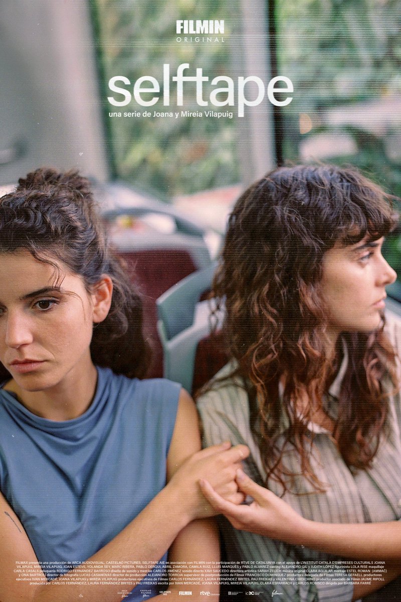 filmax's tweet photo. Dos hermanas. Dos actrices. Y una historia por contar. #Selftape es la autoficción de @JoanaV4 y @VilapuigMireia, dirigida por Bàrbara Farré y producida por @filmax. Una de nuestras series más especiales que podrás disfrutar en @Filmin el próximo 4 de abril.📺 ¡Ya falta poco! https://t.co/Xmnu6a4Gwy